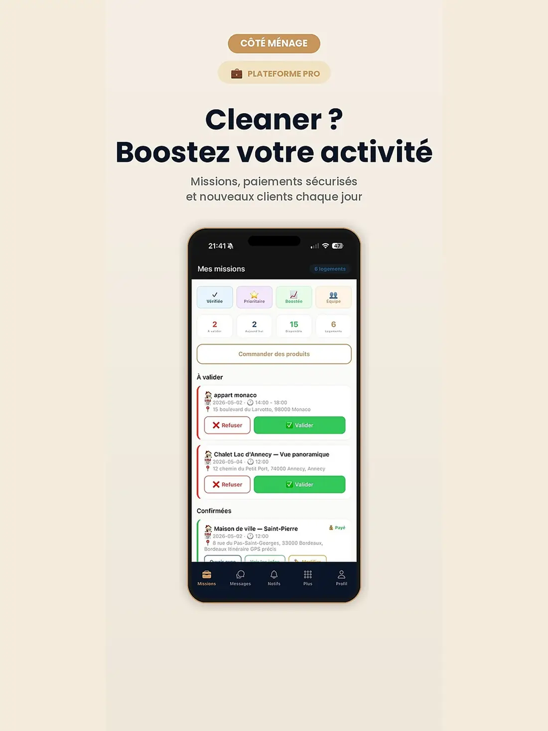 Boostez votre activité
